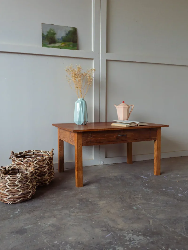 Léonie, la table basse en bois N°472