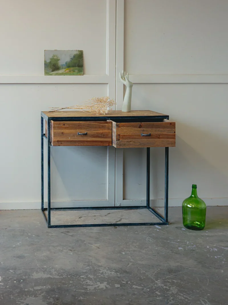 Hanna, la console haute en bois N°819