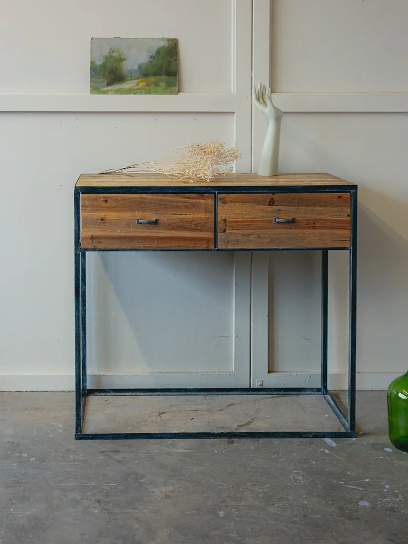 Hanna, la console haute en bois N°819