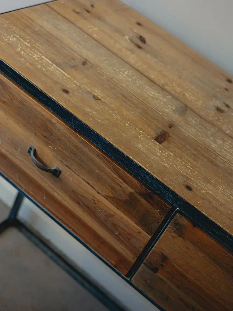 Hanna, la console haute en bois N°819