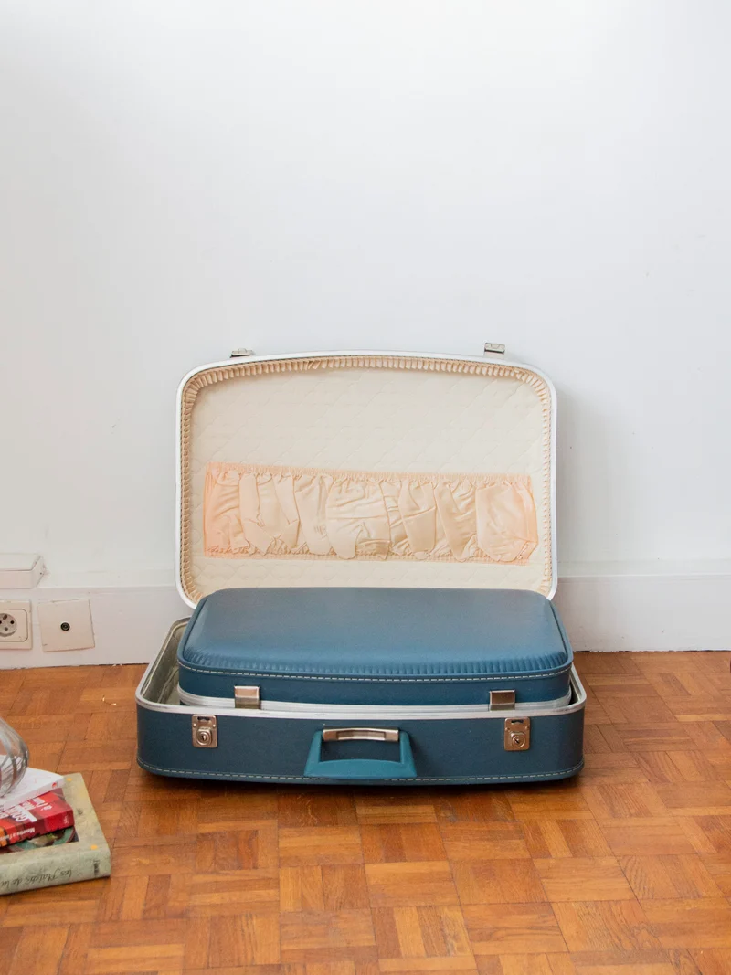 Lucienne, le lot de 3 valises vintage N°261