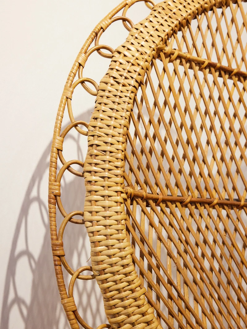 Emmanuel, le fauteuil en rotin N°14