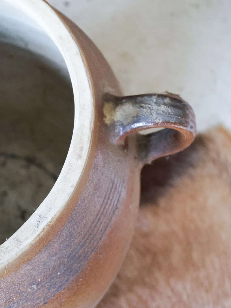 Edmond, le grand pot à confit en grès N°106