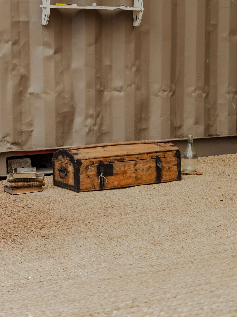 Lucienne, la malle vintage en bois N°260