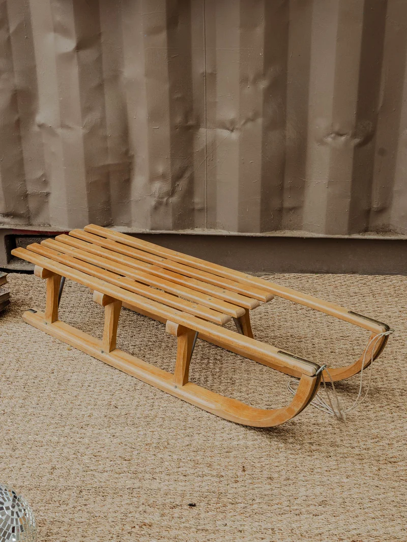 Alix, la luge vintage en bois N°580
