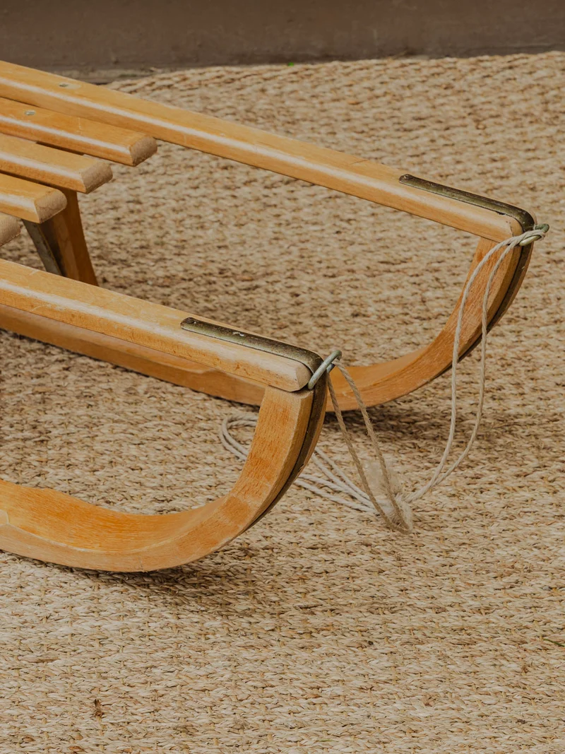 Alix, la luge vintage en bois N°580