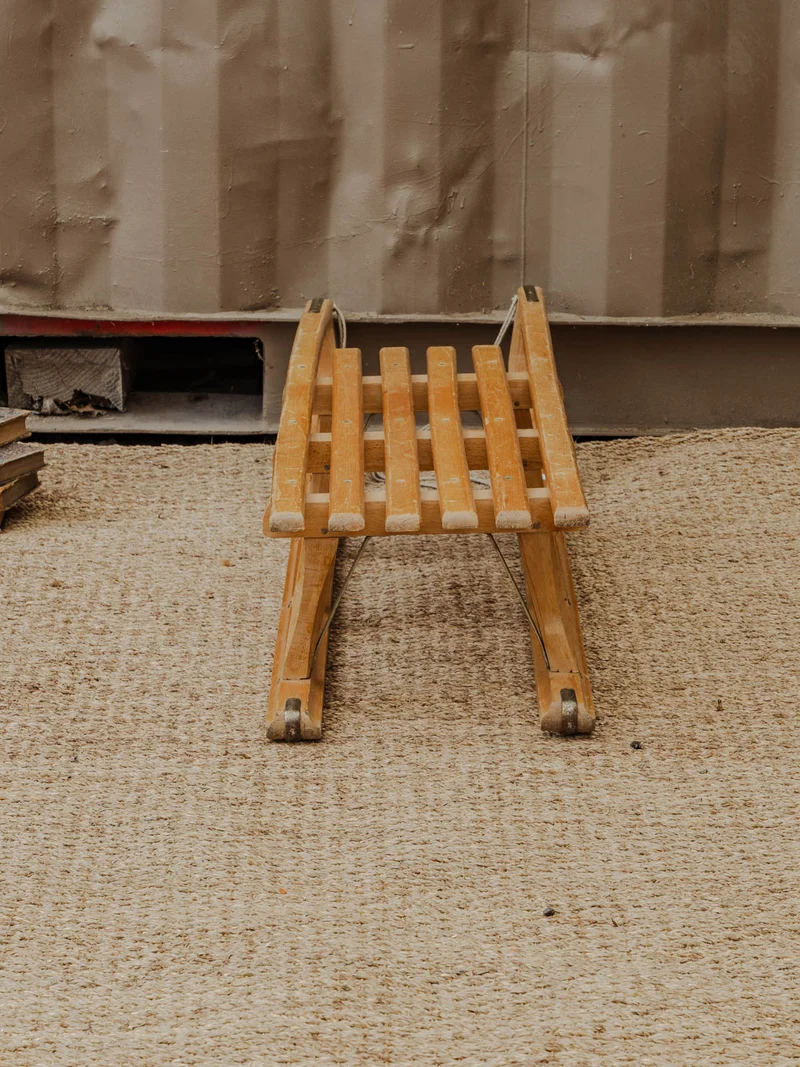 Alix, la luge vintage en bois N°580