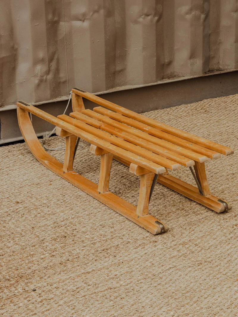 Alix, la luge vintage en bois N°580