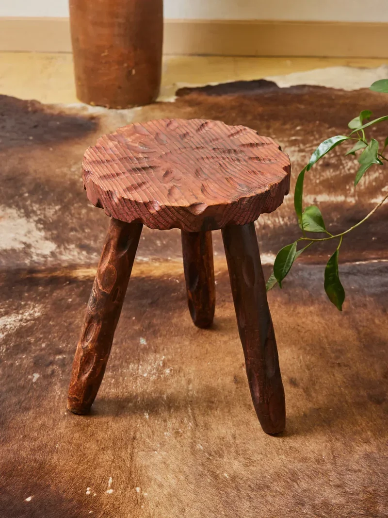 Regis, le tabouret campagne en bois N°828