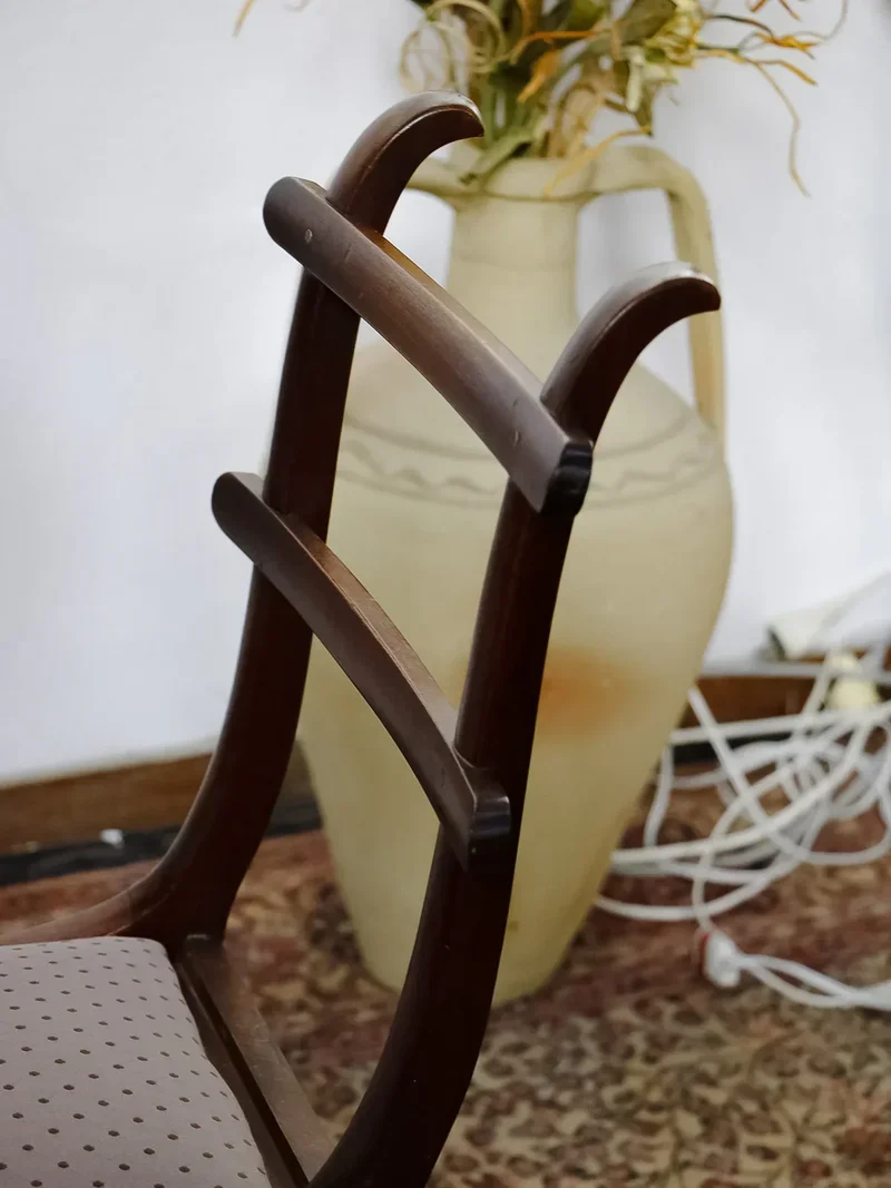 Claude, la paire de chaises en bois N°974