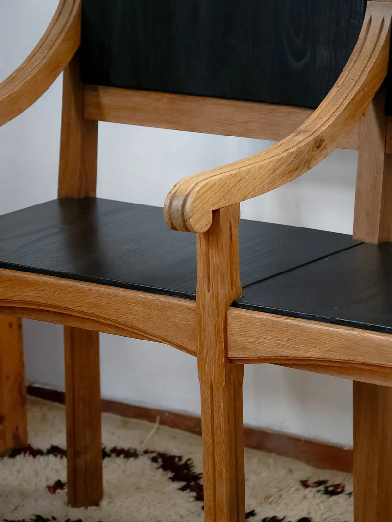 Antoine, le grand banc en chêne N°331