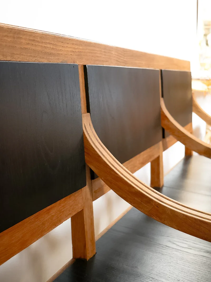 Antoine, le grand banc en chêne N°331