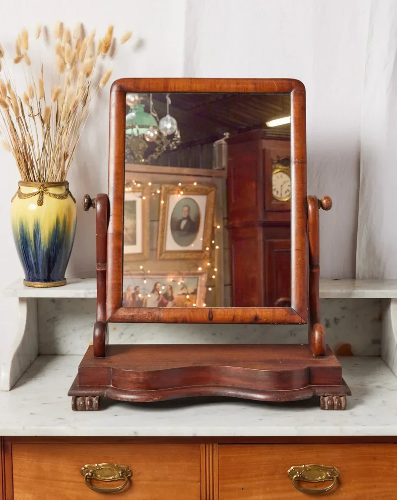 Georges, le miroir Art déco en bois pour coiffeuse N°992