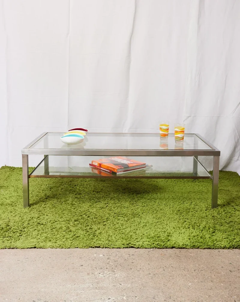 Donna, la table basse en laiton N°801