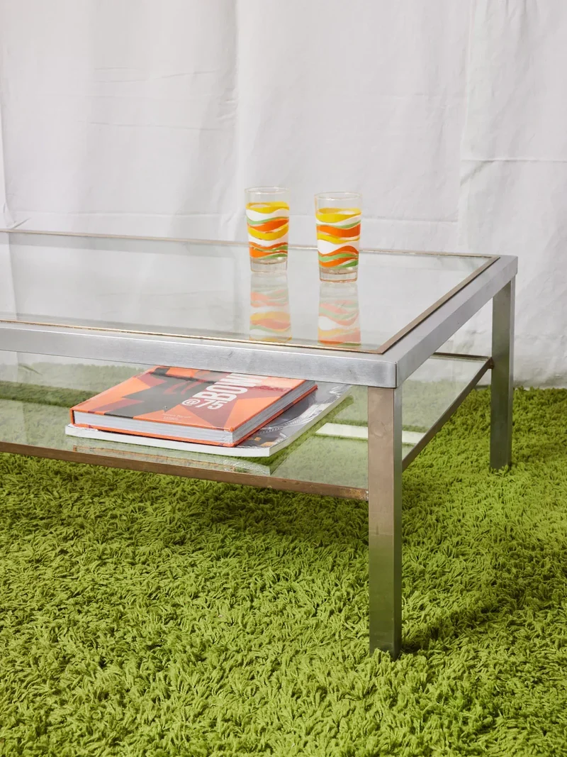 Donna, la table basse en laiton N°801