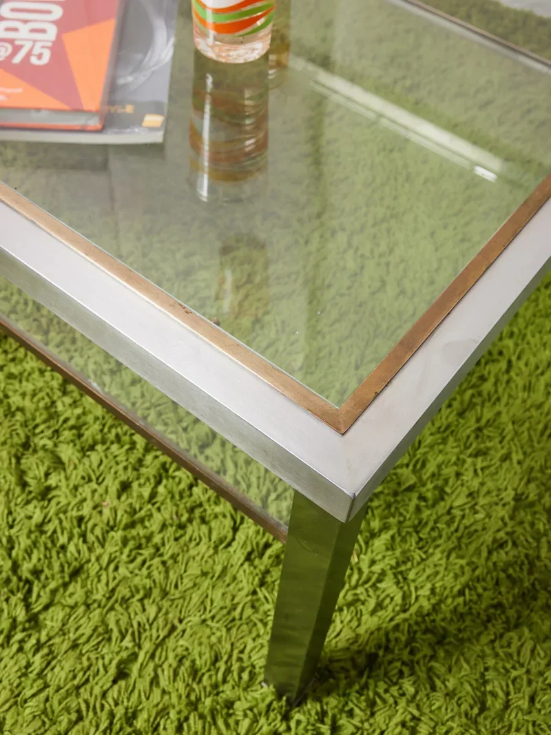 Donna, la table basse en laiton N°801
