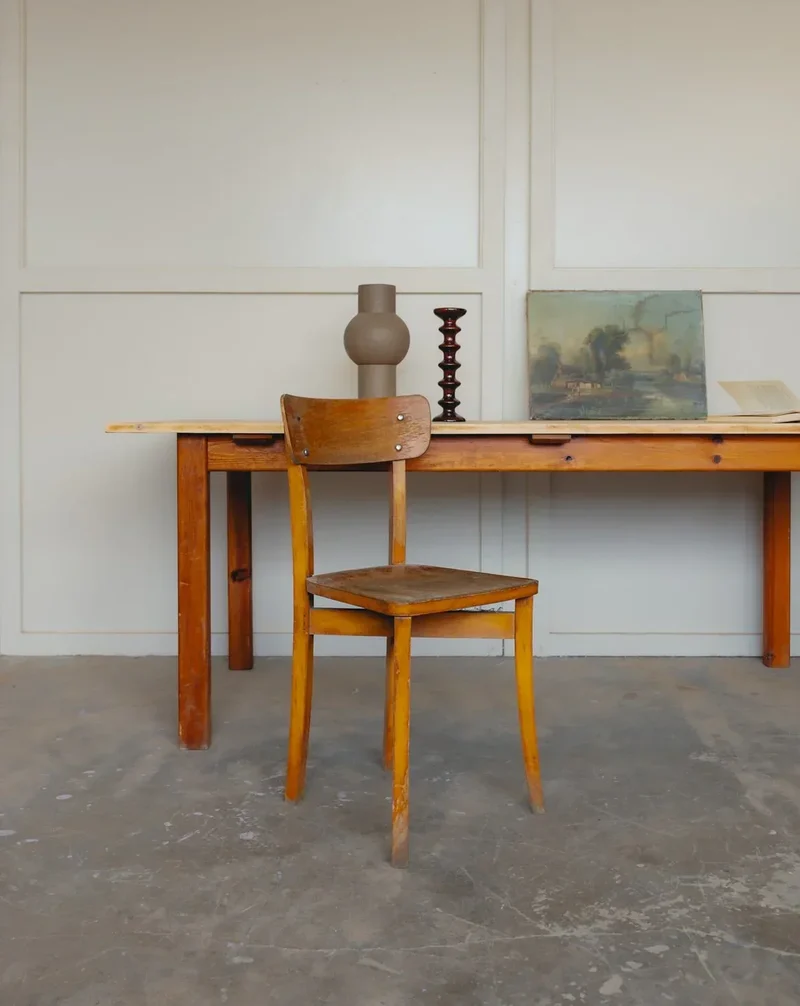 Claude, la chaise bistro en bois N°999