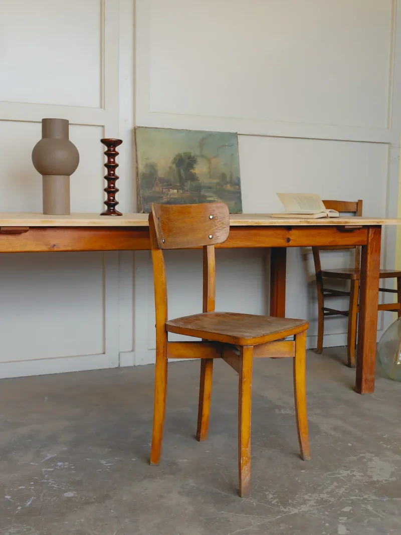 Claude, la chaise bistro en bois N°999