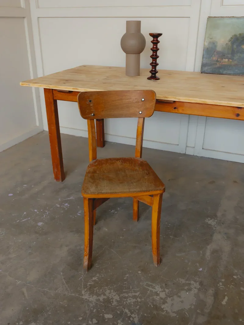 Claude, la chaise bistro en bois N°999