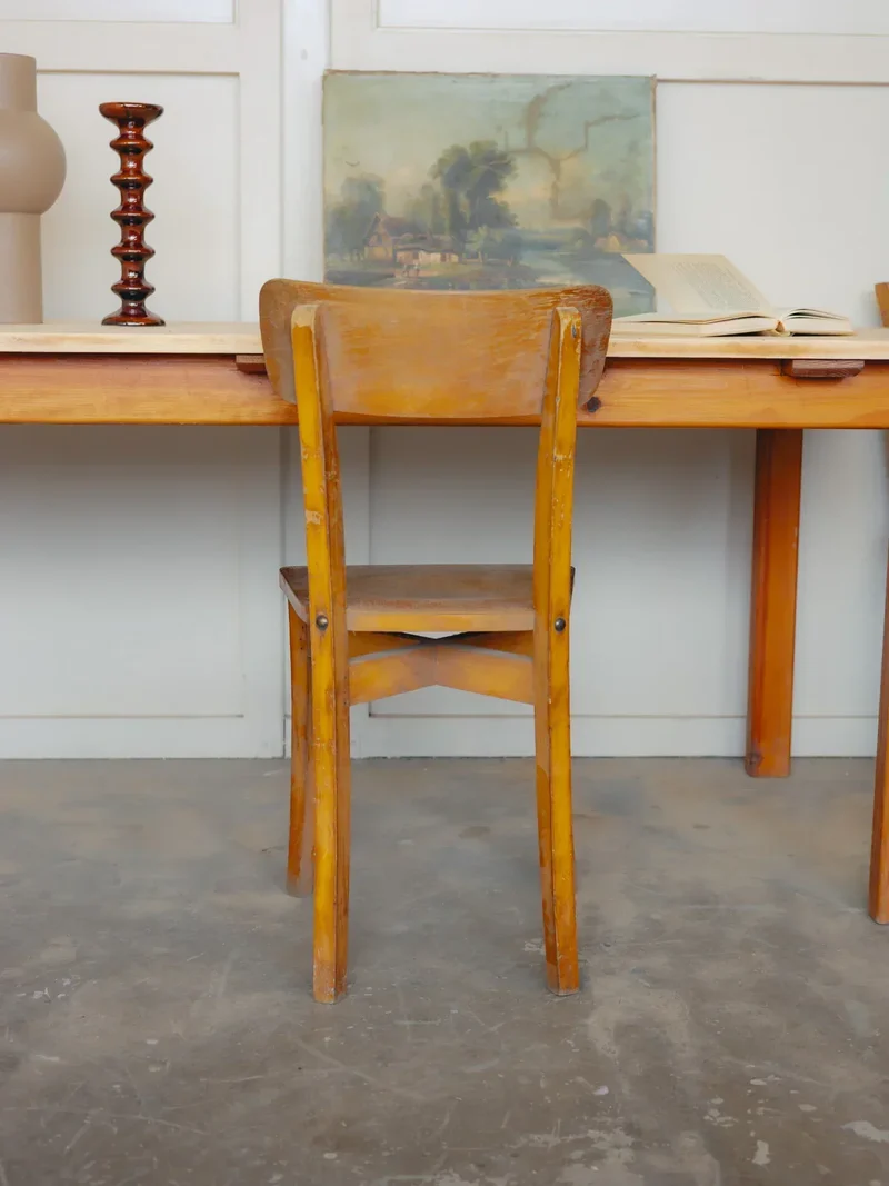 Claude, la chaise bistro en bois N°999