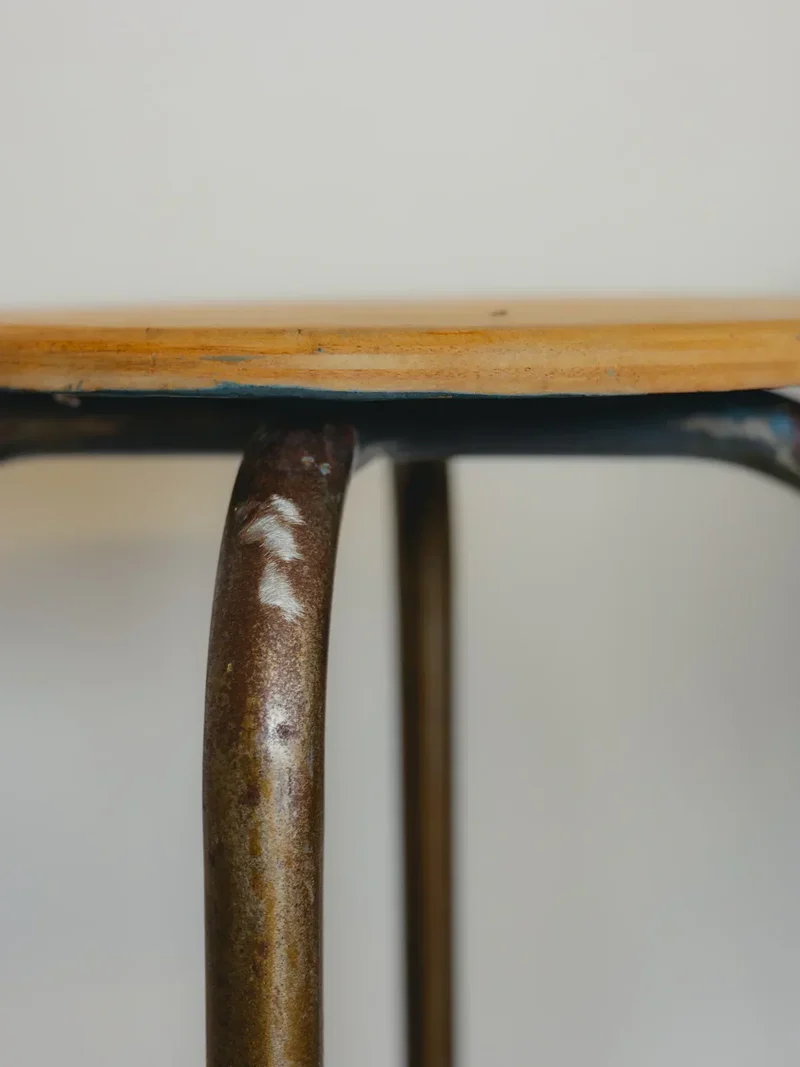 Pierre, le tabouret de bar en métal et bois N°36