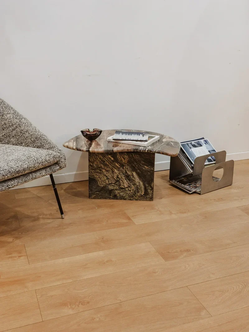 Marie-Pierre, la table basse en marbre N°76