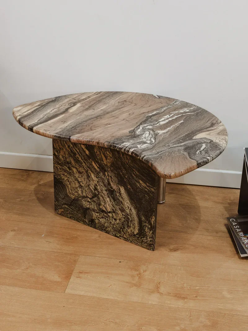 Marie-Pierre, la table basse en marbre N°76