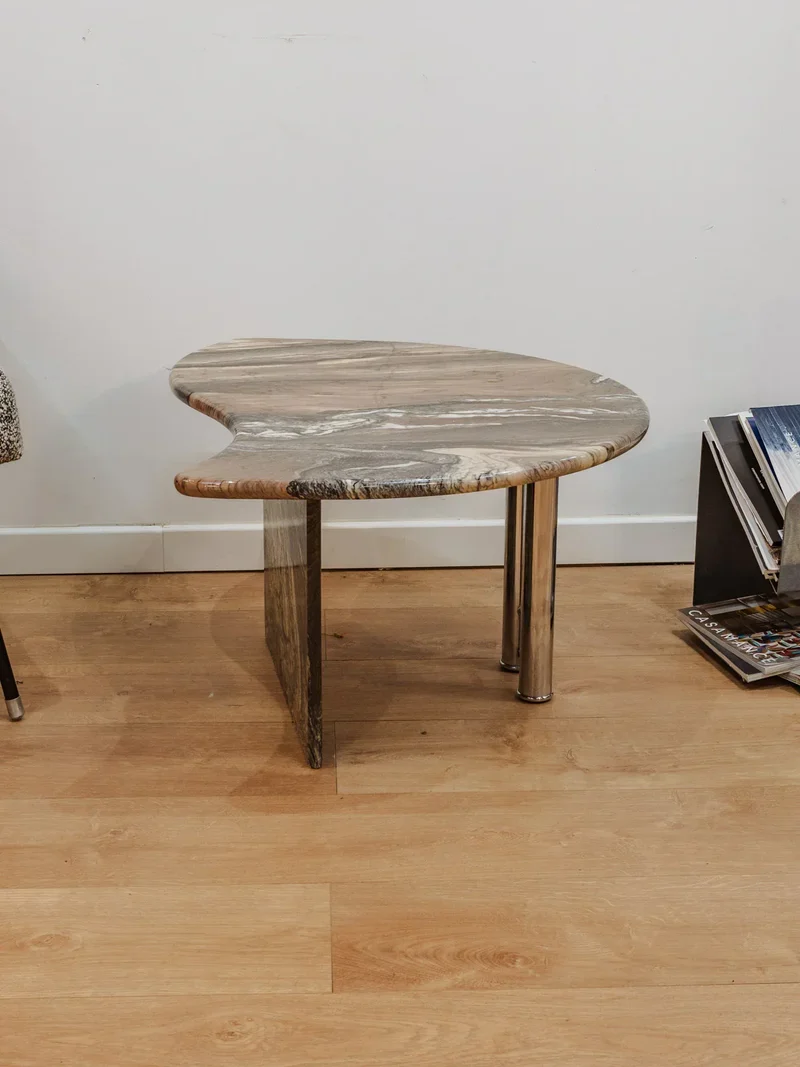 Marie-Pierre, la table basse en marbre N°76