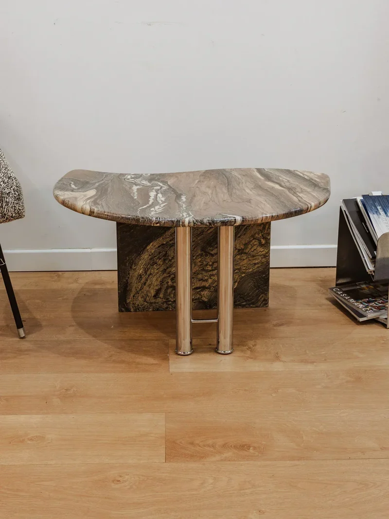 Marie-Pierre, la table basse en marbre N°76