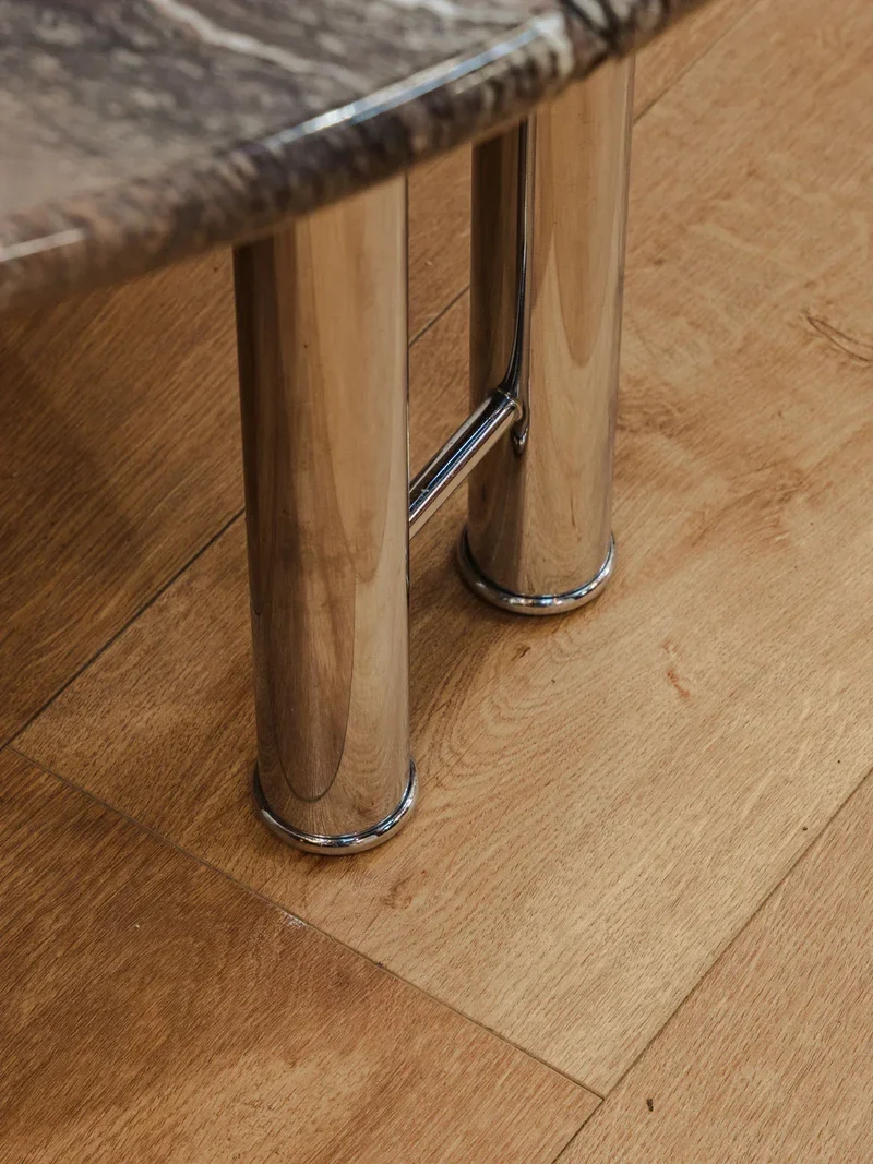 Marie-Pierre, la table basse en marbre N°76