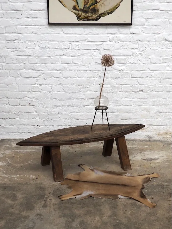 Léonie, la table basse brutaliste N°436