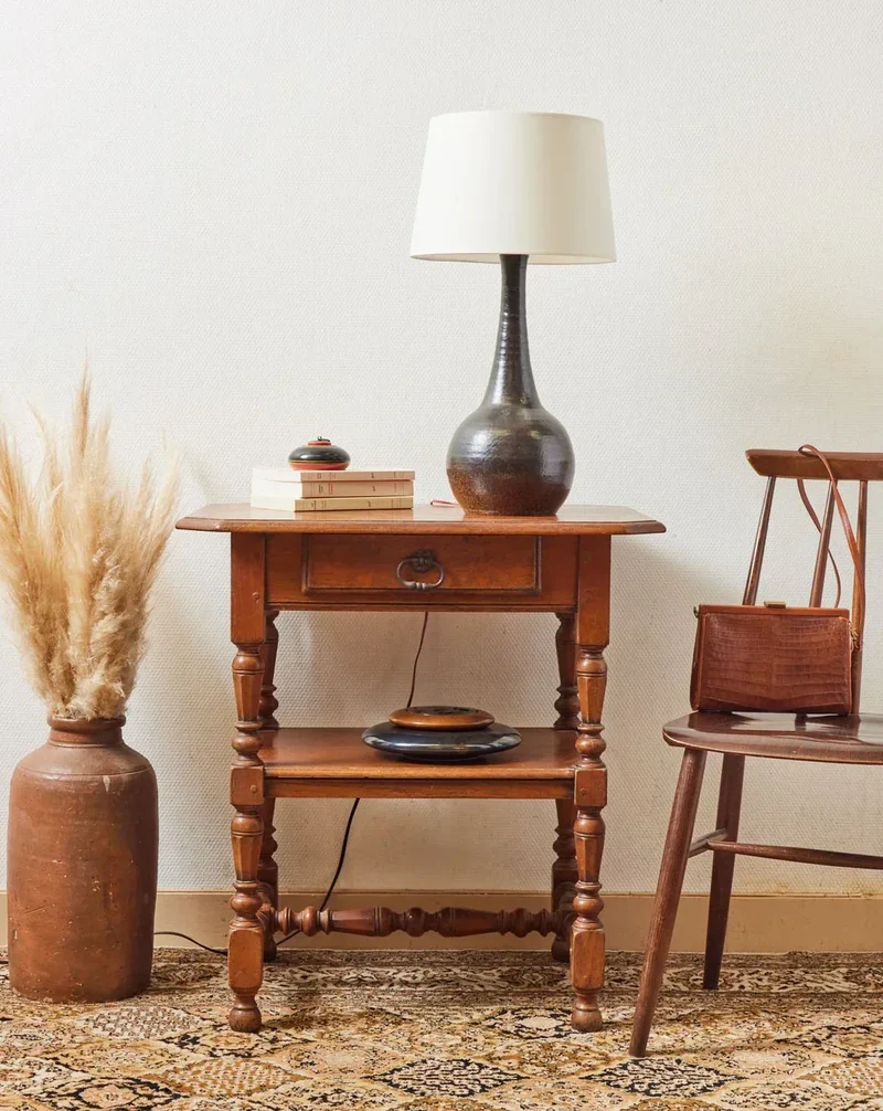 Odile, le chevet en bois N°1185