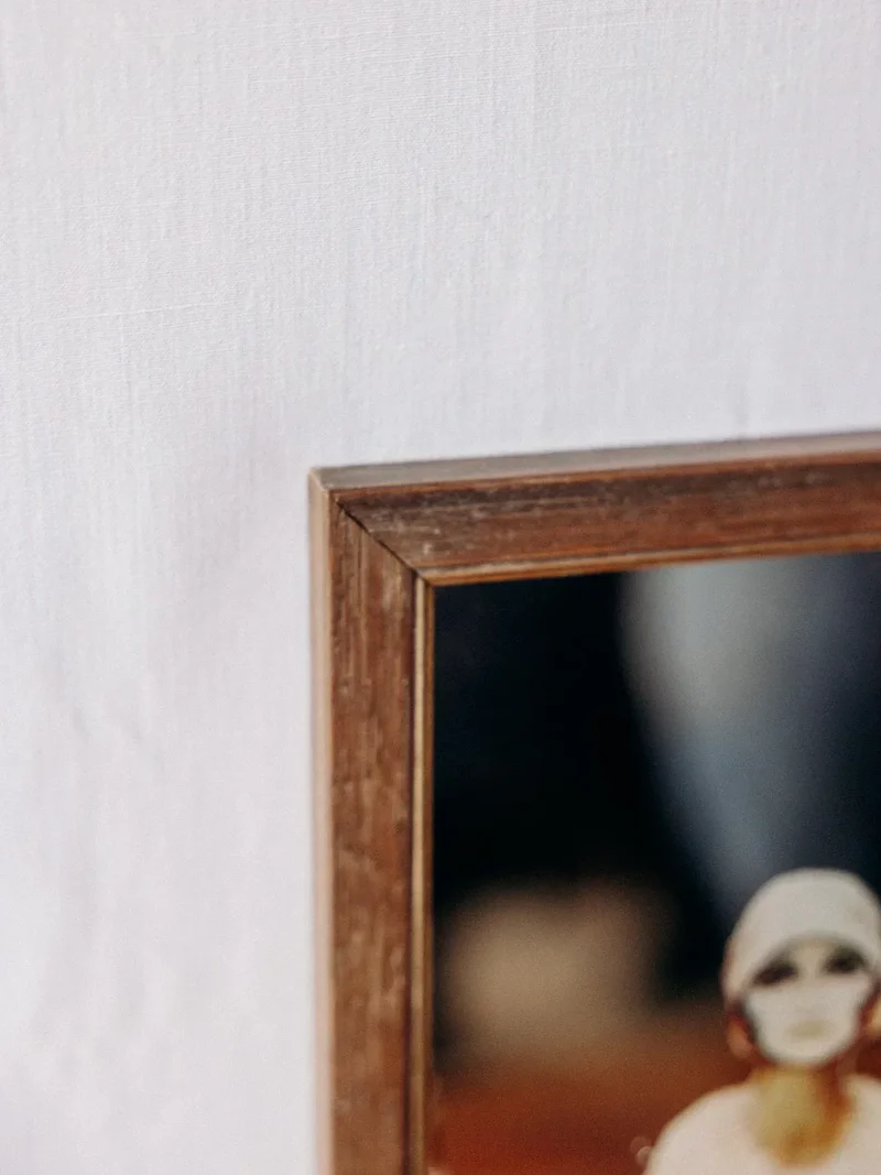 Georges, le grand miroir en bois N°977