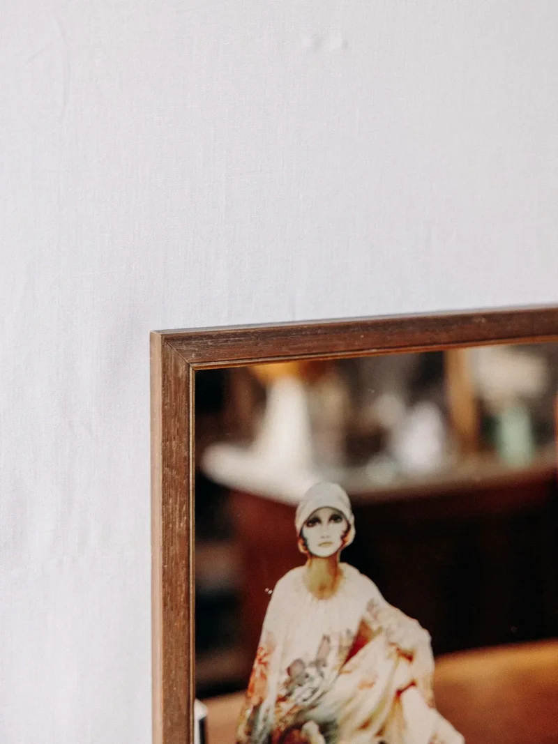 Georges, le grand miroir en bois N°977
