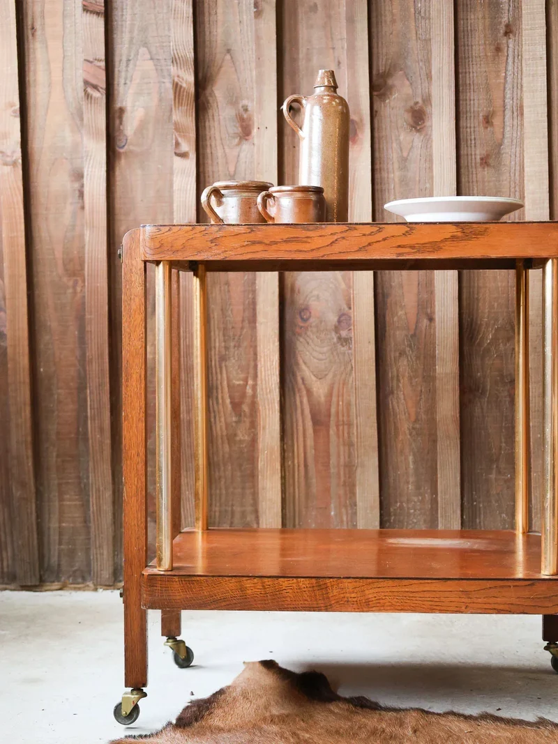 Henriette, la desserte Art Déco en bois N°164