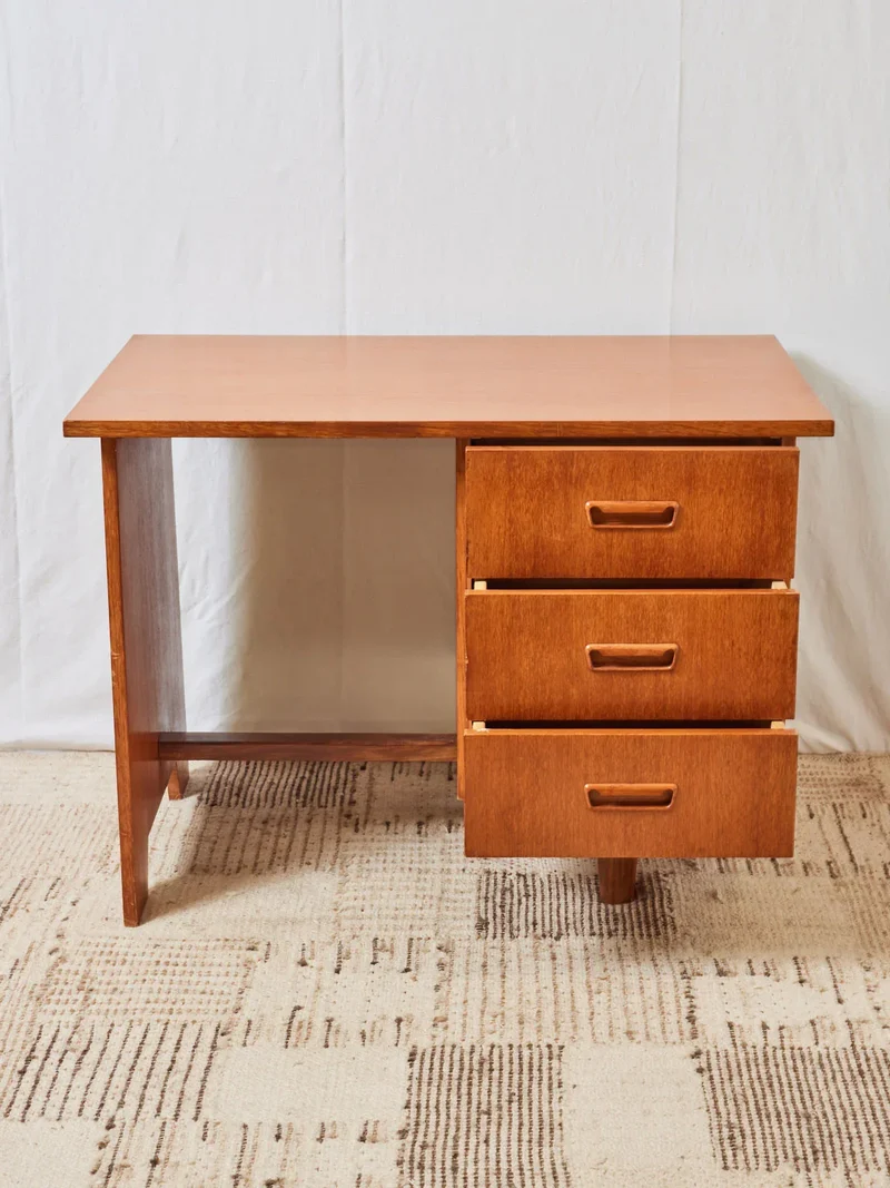 Yvan, le bureau scandinave en chêne N°482