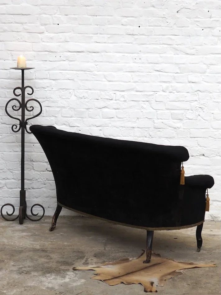 Martine, la banquette style Napoléon III N°38