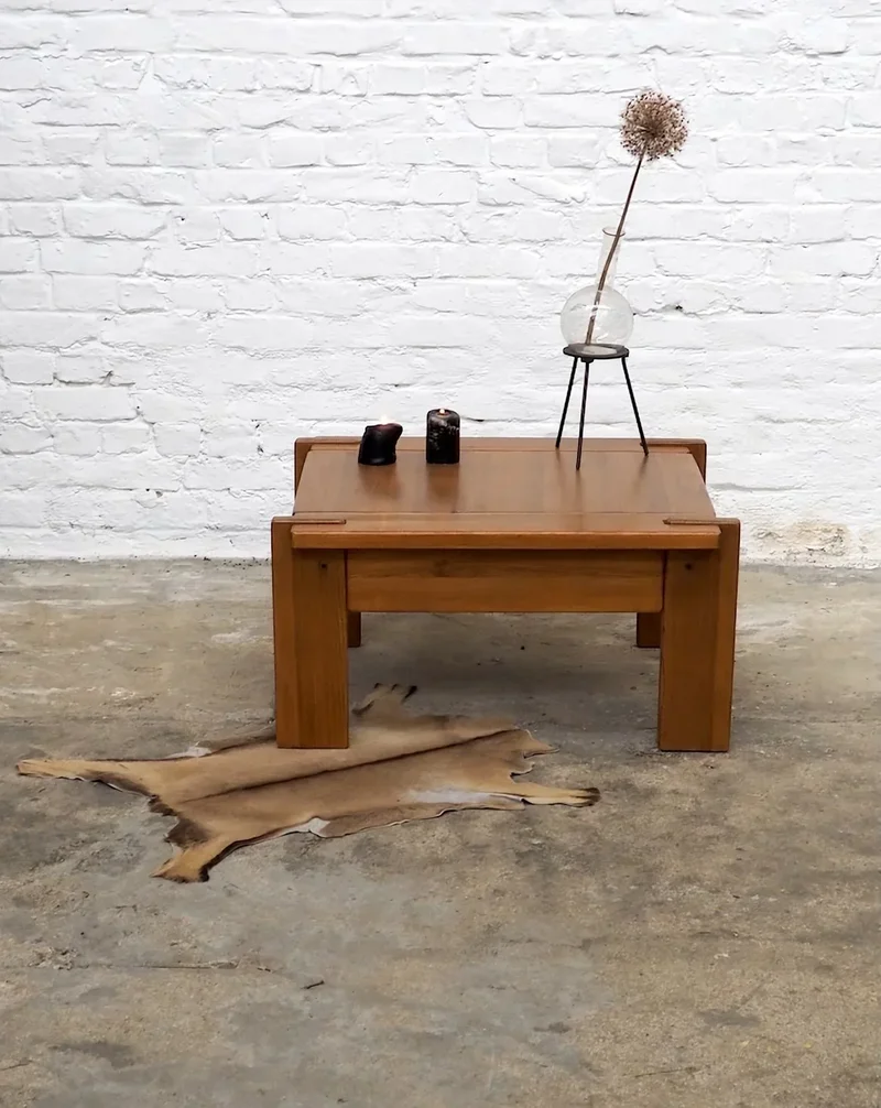 Léonie, la table basse en pin N°441