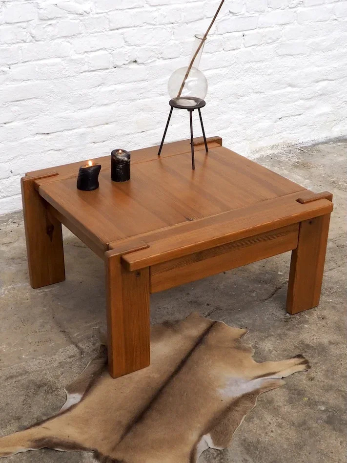 Léonie, la table basse en pin N°441