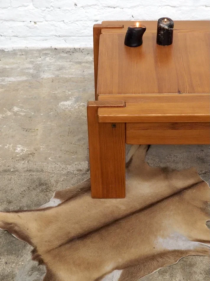 Léonie, la table basse en pin N°441
