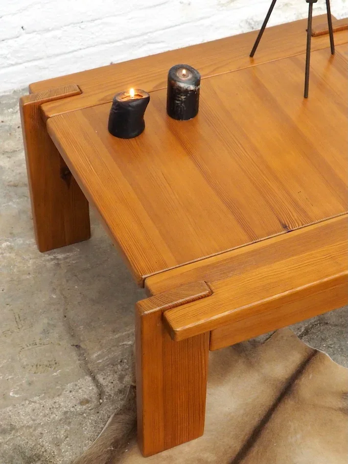 Léonie, la table basse en pin N°441