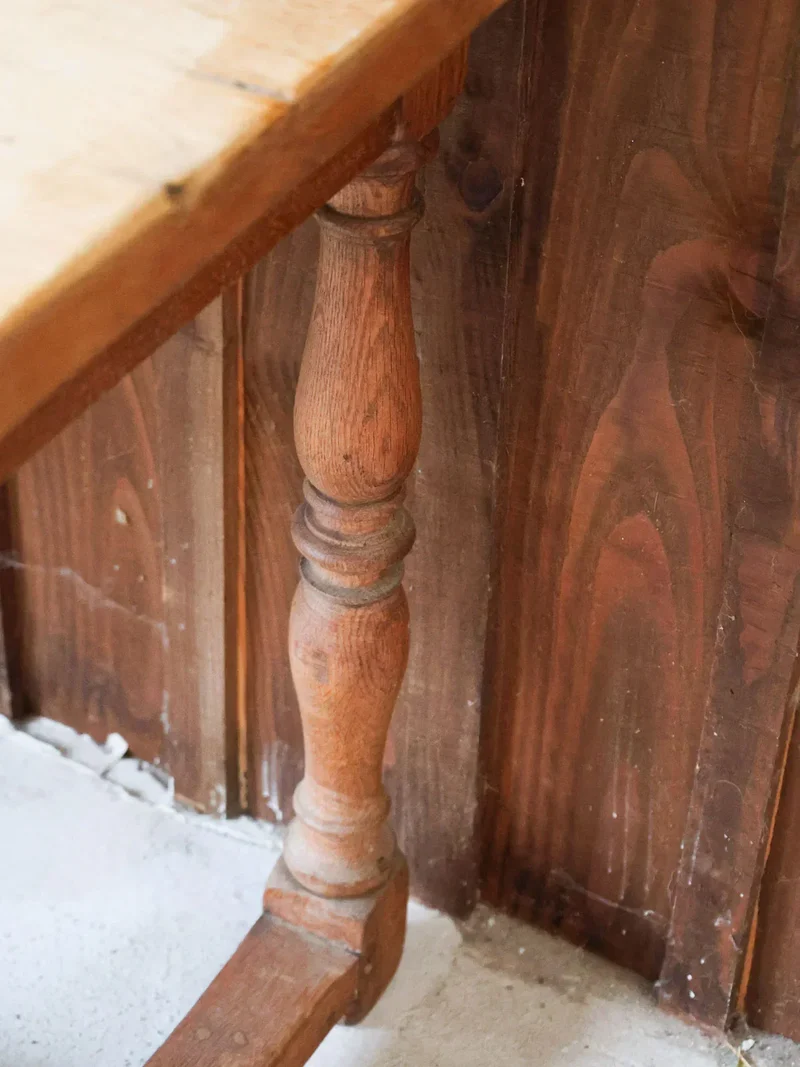 Romy, la grande table de ferme en chêne N°547