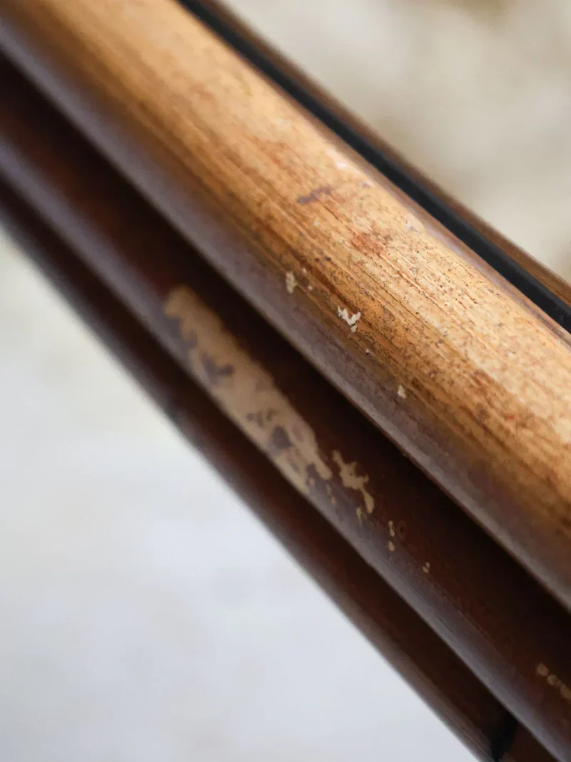 Léonie, la paire de tables basses en rotin N°432