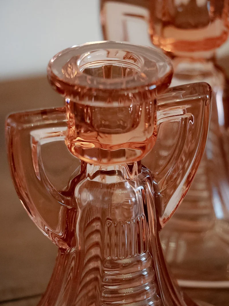 Ulysse, la paire de bougeoirs en cristal N°53