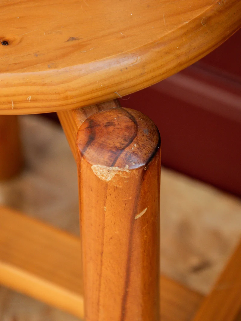 Axel, le tabouret rond en bois N°446