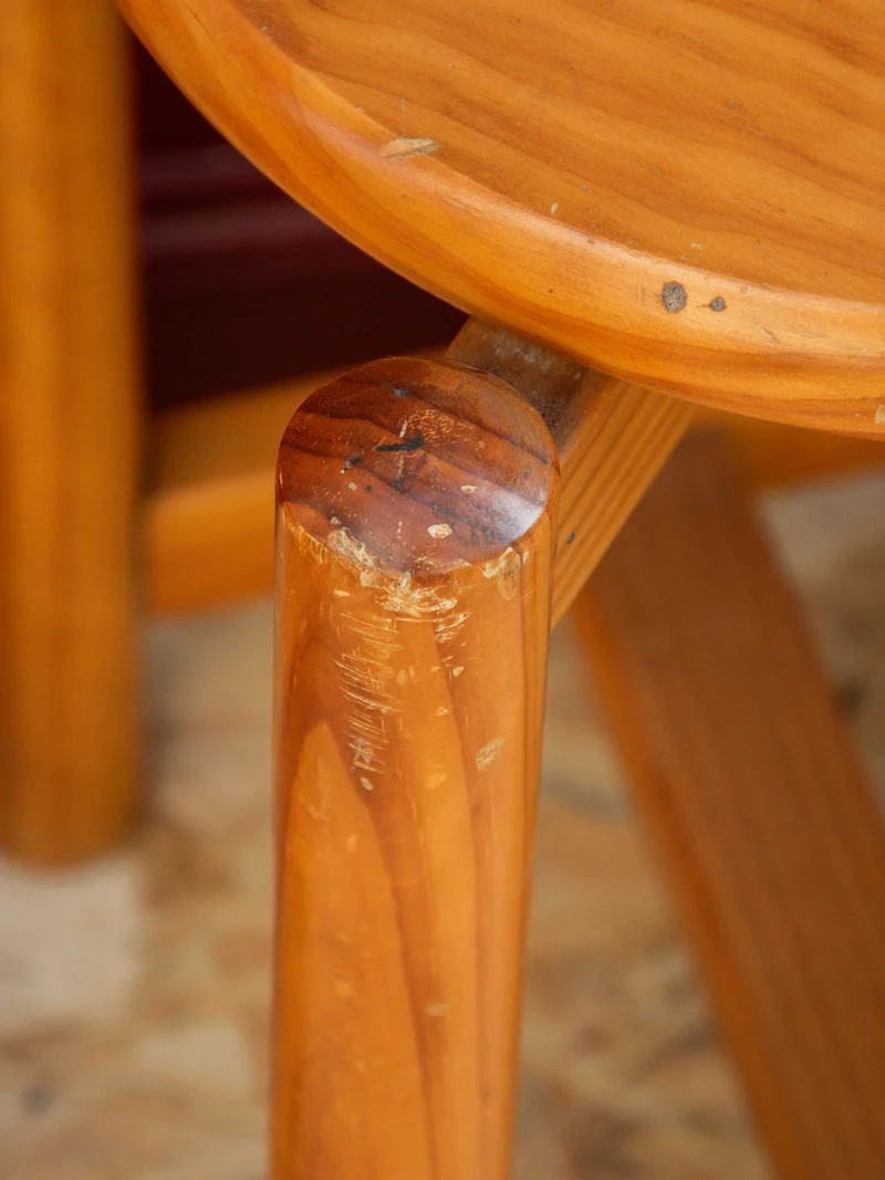 Axel, le tabouret rond en bois N°446