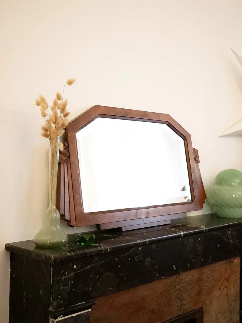 Igor, le miroir Art déco en bois N°911