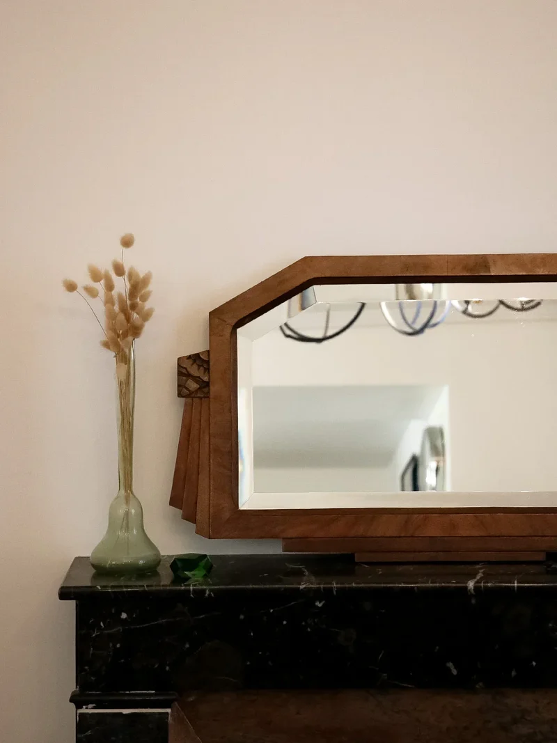 Igor, le miroir Art déco en bois N°911