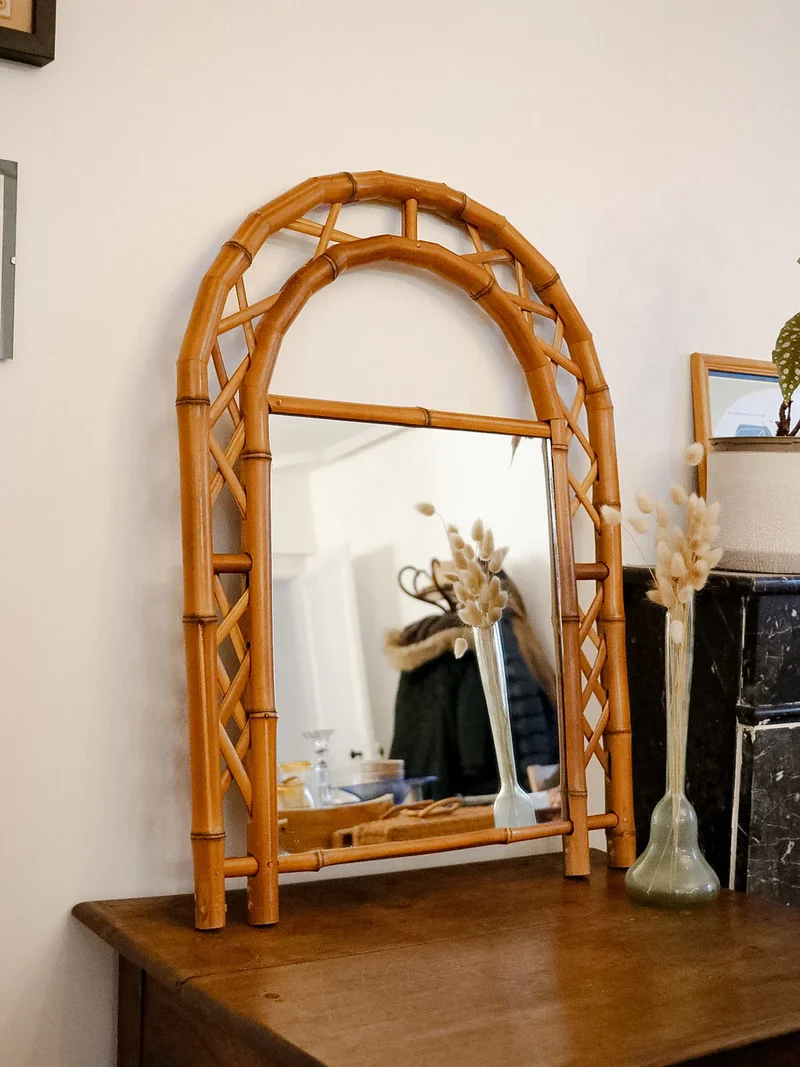 Georges, le miroir en bambou N°940