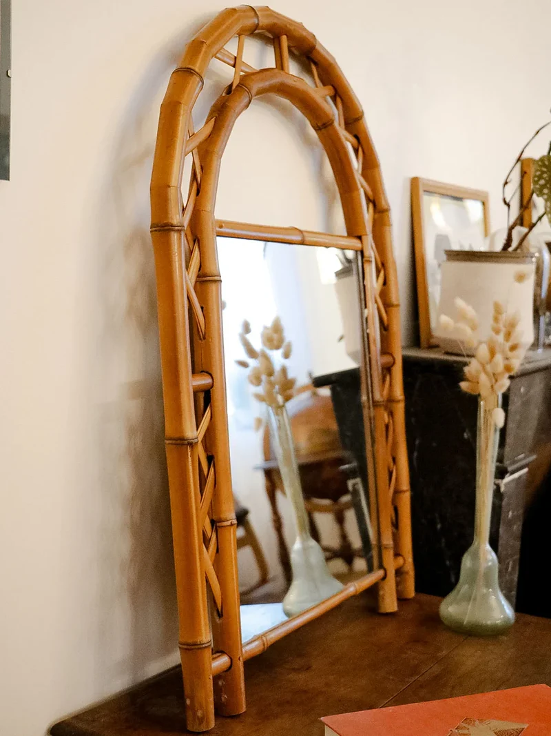 Georges, le miroir en bambou N°940